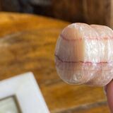 Marble and onyx chess set