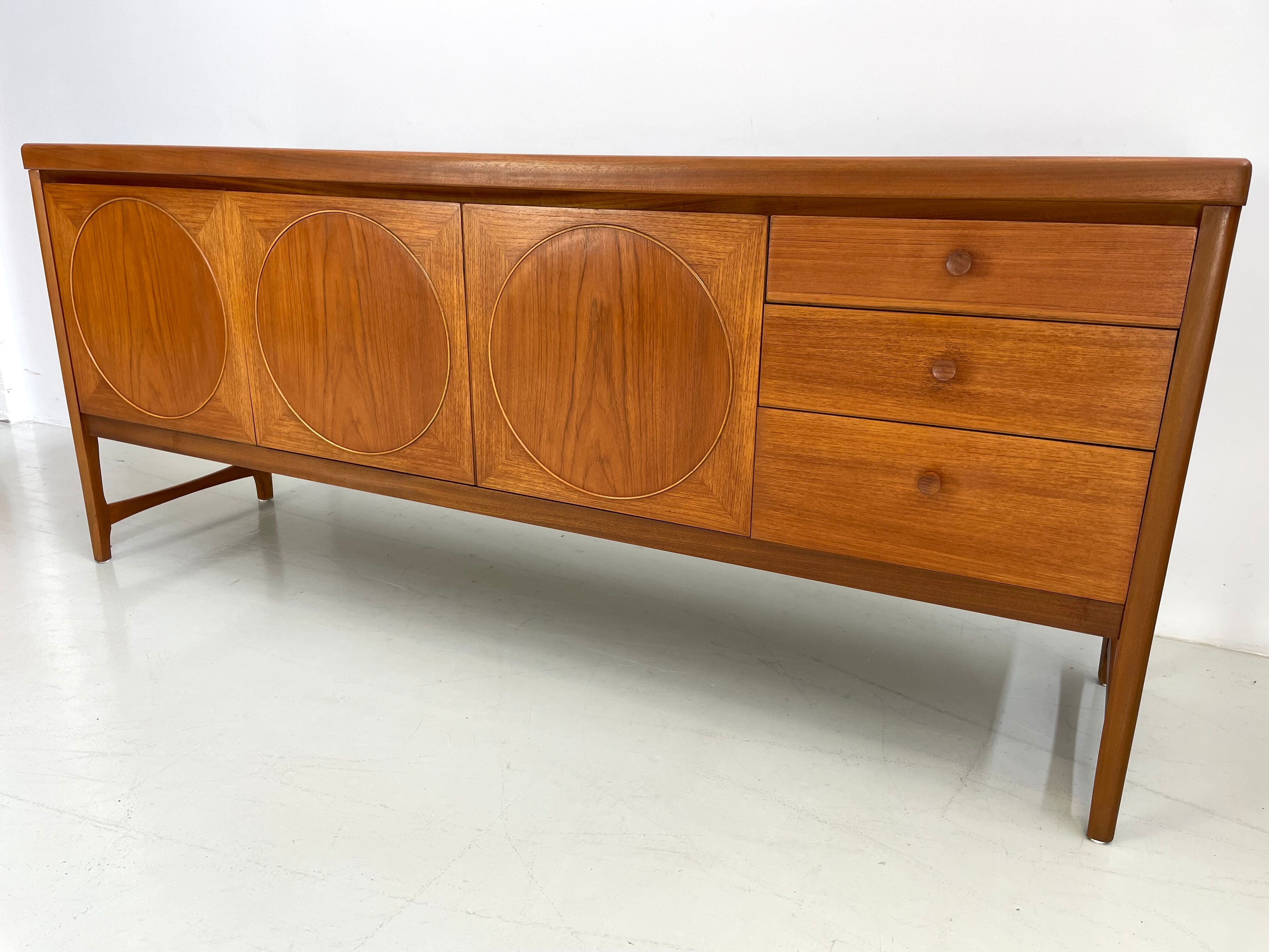 Vintage Nathan Circle sideboard 1960's