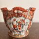 Antique Planter Cache Pot Satsuma Style Imari Japan 19th Century Meiji