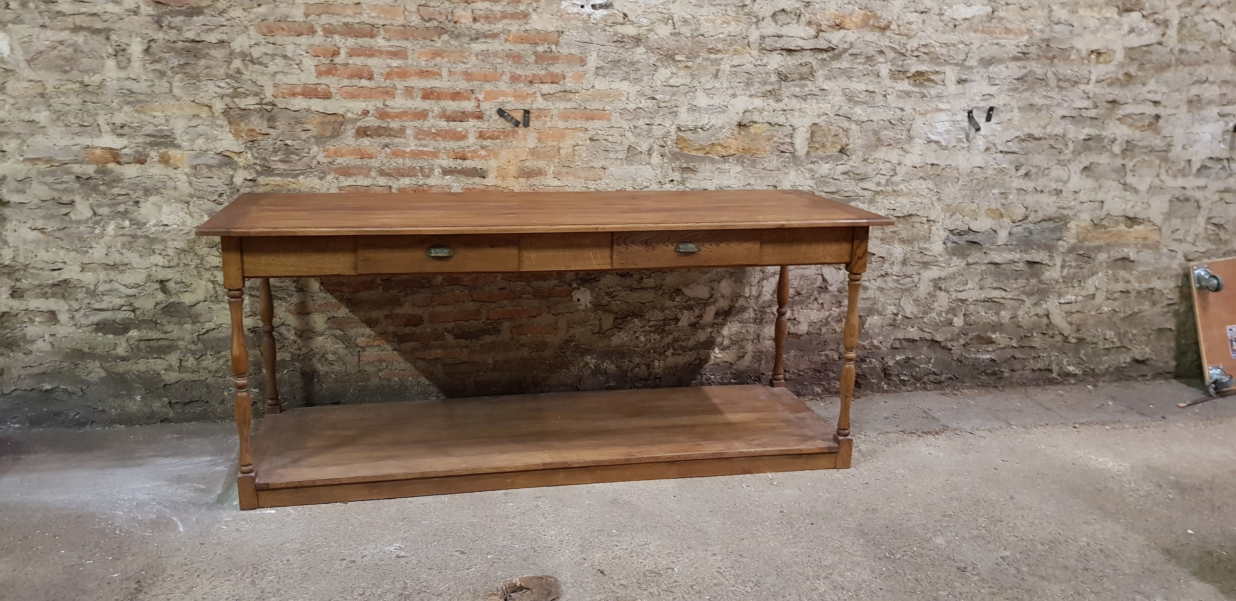 Furniture by trade, old draper's table
