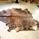 Texas cowhide rug, 1970