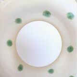 Luna Tall Polka Emerald Wall Lamp