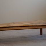 Mid-century organic Scandinavian coffee table, wabi-sabi style, made in the 1960s.