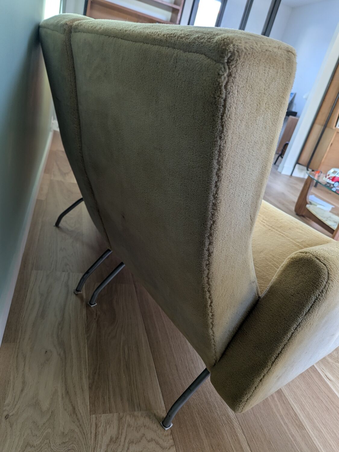 Canapé modulaire modèle 743 par Joseph-André Motte pour Steiner 1960