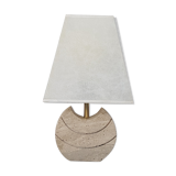 Lamp in travertine 70s