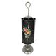 Dutch design - Umbrella bin (or umbrella stand) - hand-painted - enamel