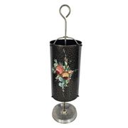 Dutch design - Umbrella bin (or umbrella stand) - hand-painted - enamel