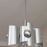 70's "Space Age" chandelier with 4 lights