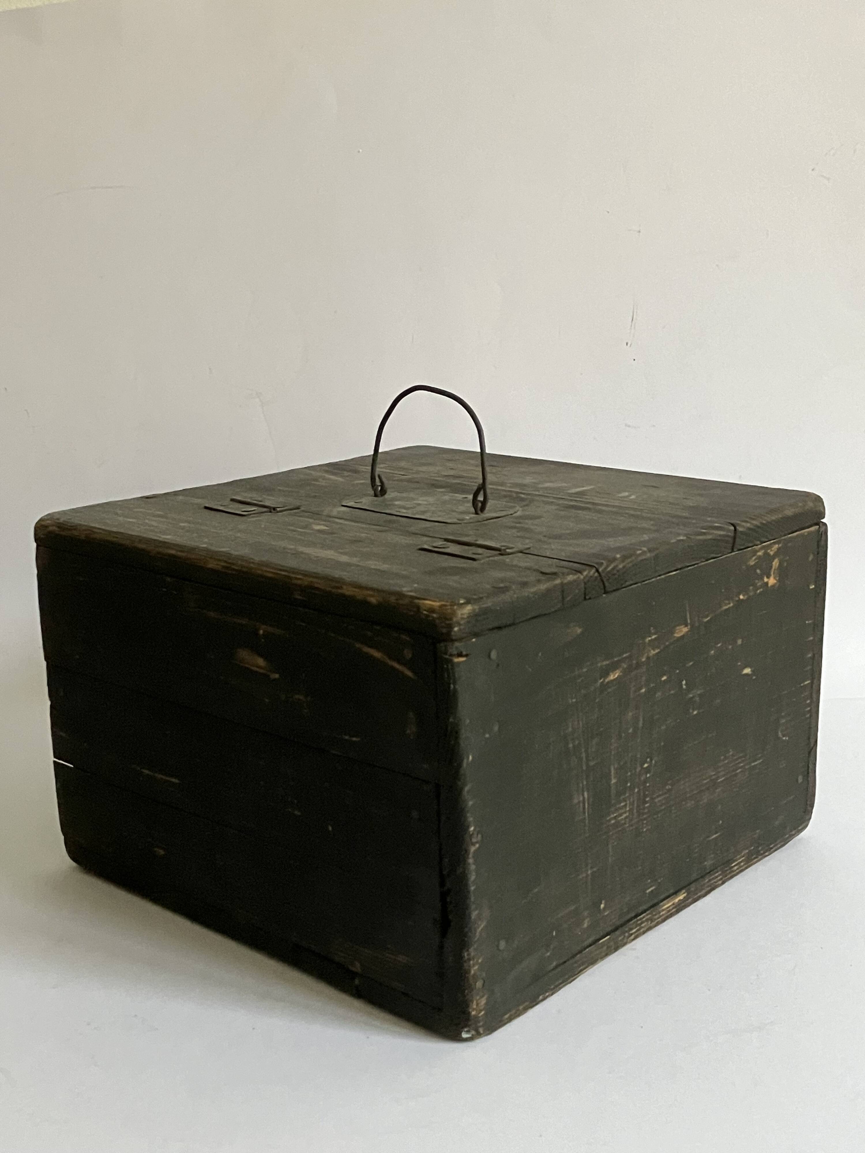 Wooden box, chest
