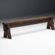 Brutalist Folk Art Benches, France, 19th Century