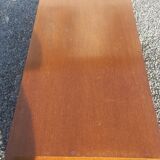 Vintage oak sideboard with splayed legs from the 1950s.