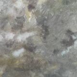 Stormy sky painting over the sea