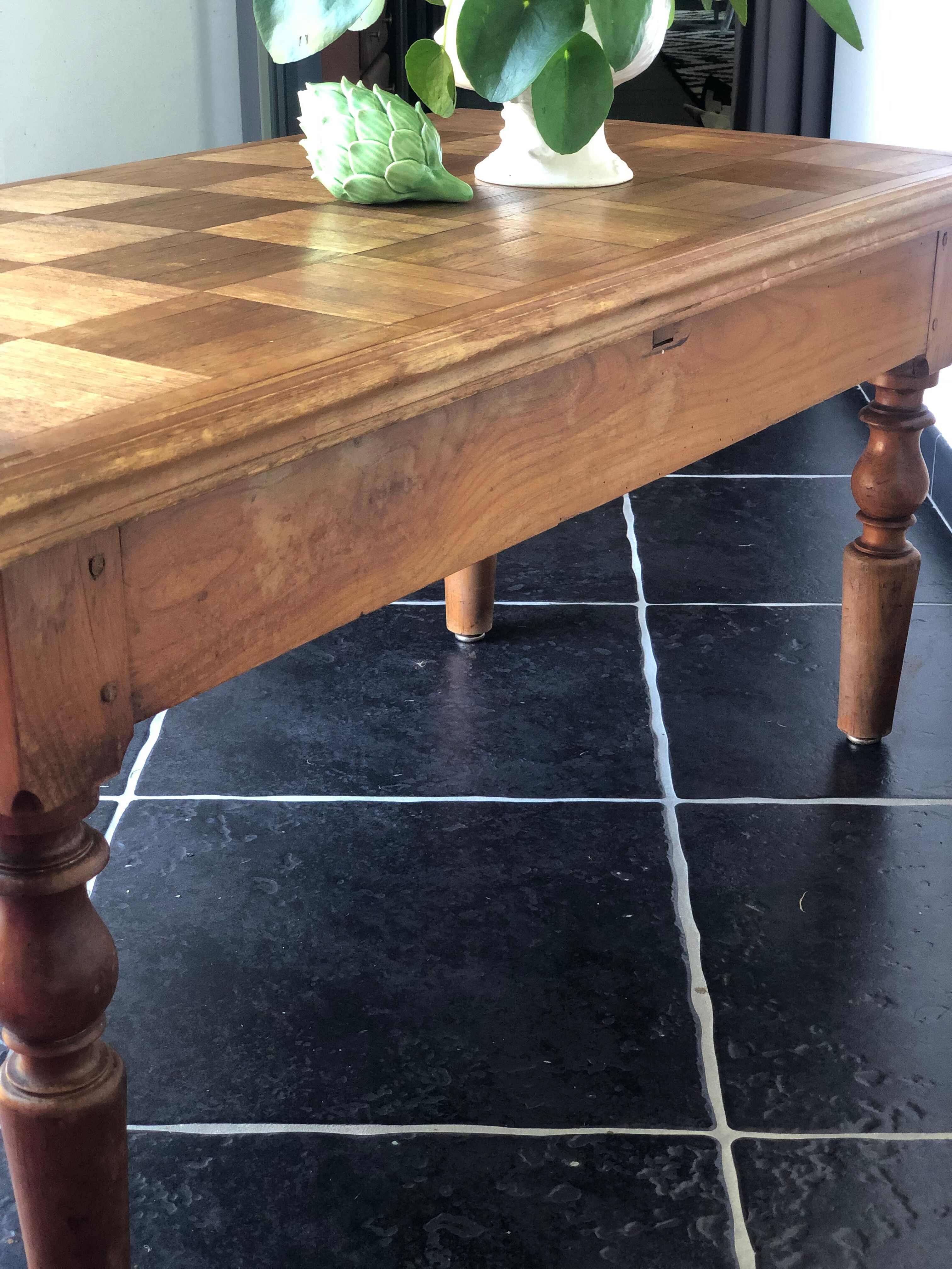 Old oak coffee table