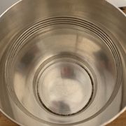 Gallia Christofle 1940 silver metal ice bucket