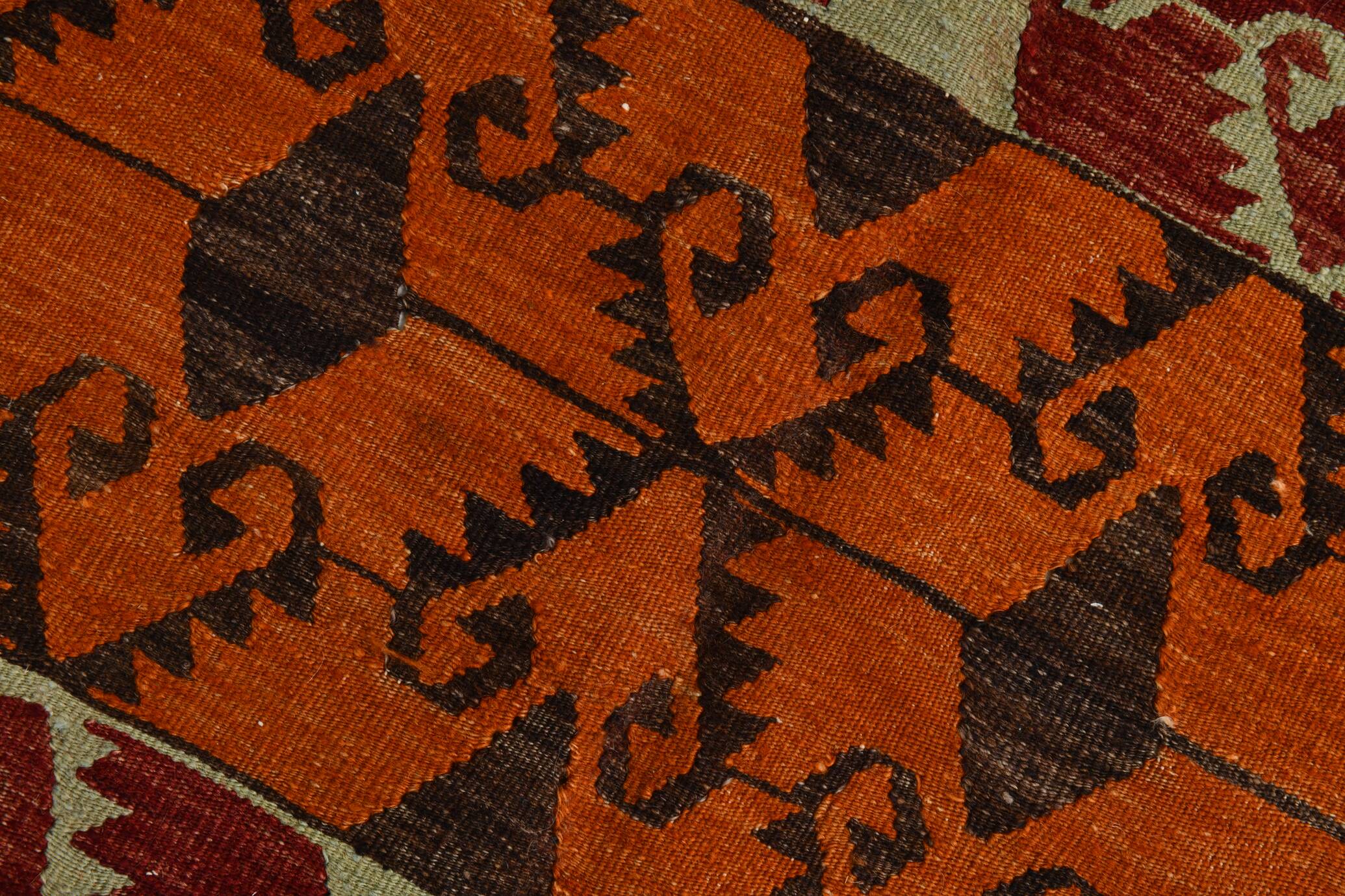 6x12 Orientel Turkish Kilim Rug, 172x369Cm