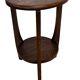 Art Deco Side Table Plant Table Oak 1950s Design