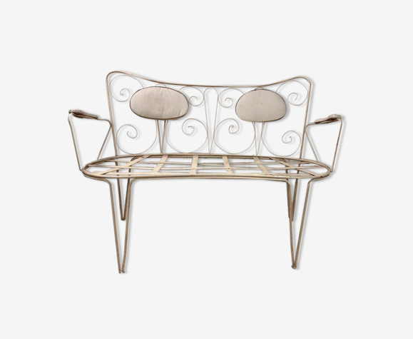 Vintage metal garden chair