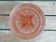 Vase verre rose