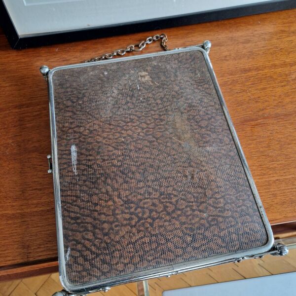 Miroir triptyque de barbier