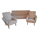Sofa and two armchairs