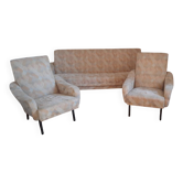 Sofa and two armchairs