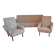Sofa and two armchairs