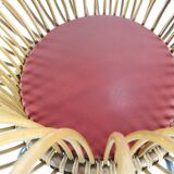 Typical dutch design rattan easy chair for Rohé Noordwolde Holland