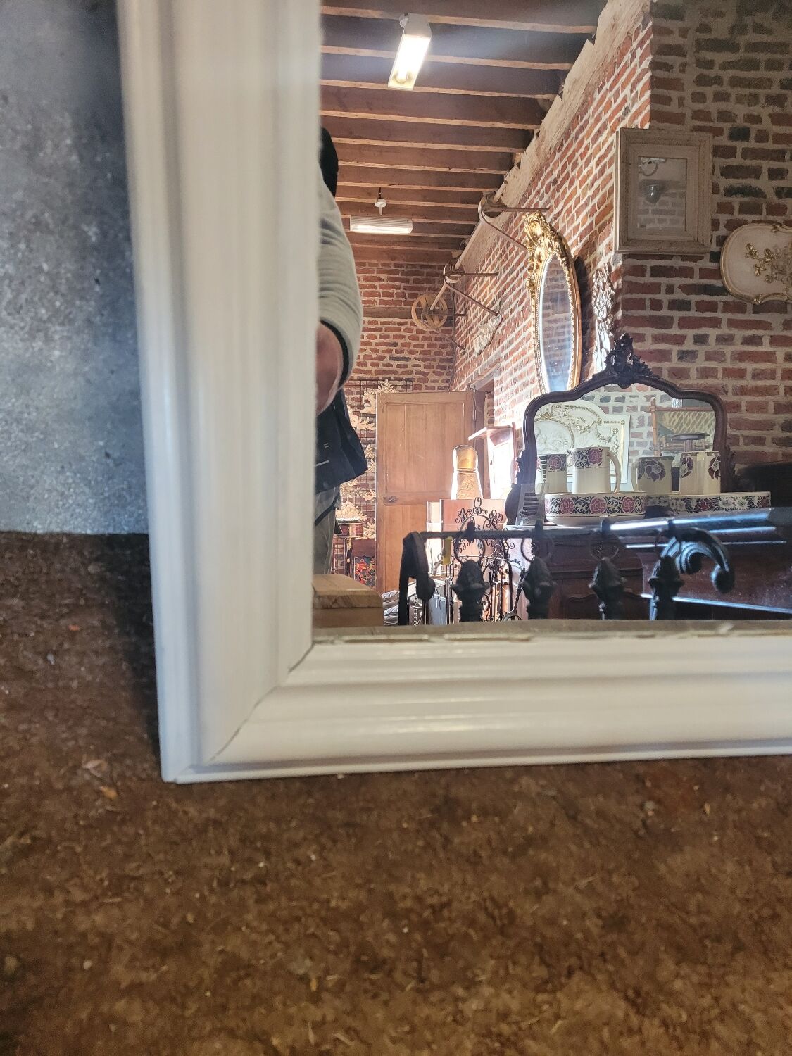 Miroir style Louis Philippe 69x58cms