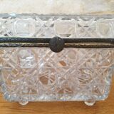 Nineteenth century cut crystal box box
