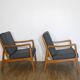 Pair of Danish armchairs in hetre by Ole Wanscher model FD109