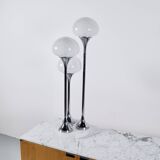 Italian lamp with 3 globes, 1970s