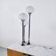 Lampe italienne 3 globes années 70'