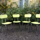 Yellow formica chairs
