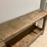 Solid oak workbench