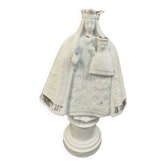 Statue of Notre Dame de Chartres signed MP