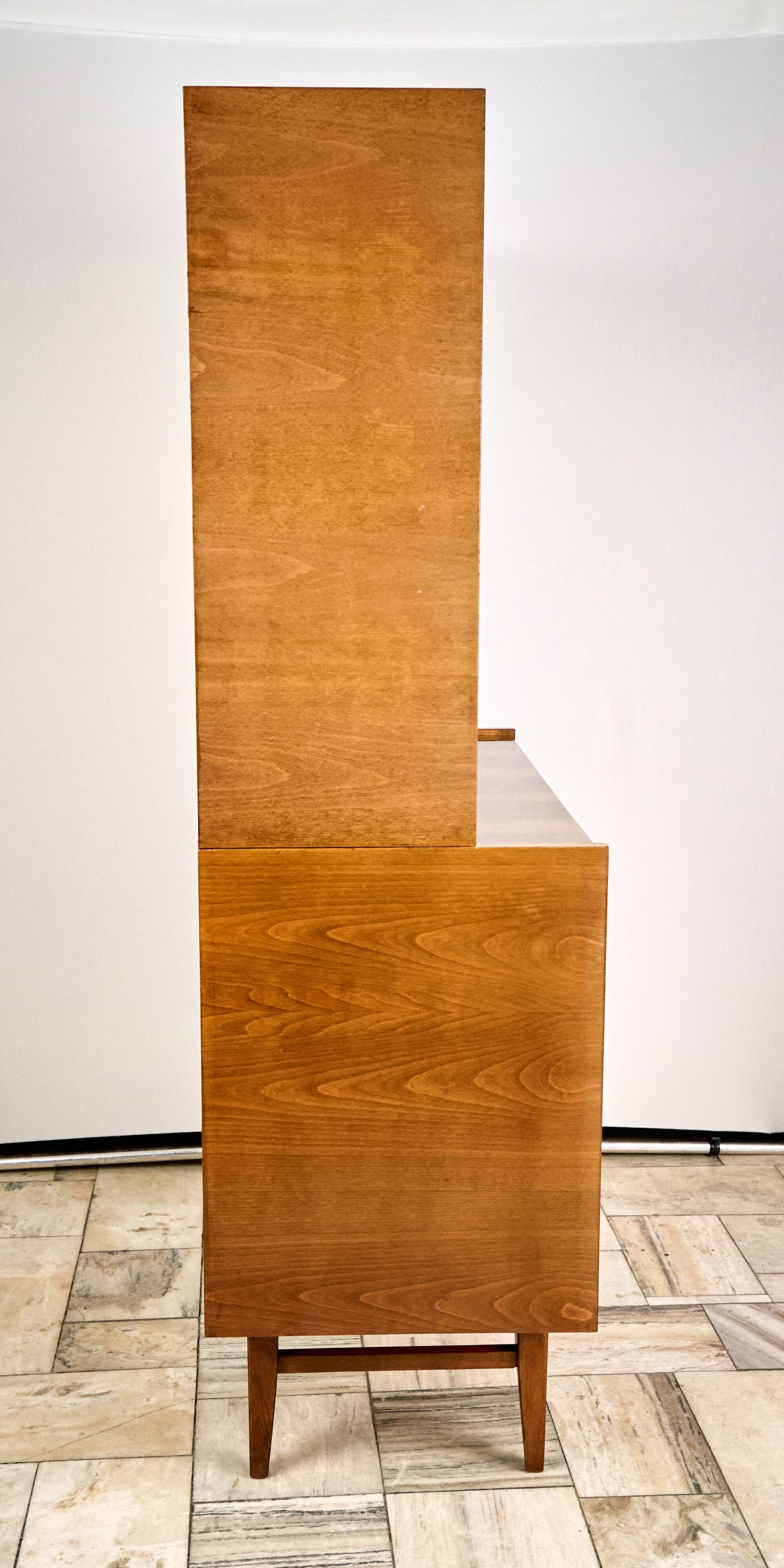 Vintage Bilea Arges Bookcase, 1970s, Romania