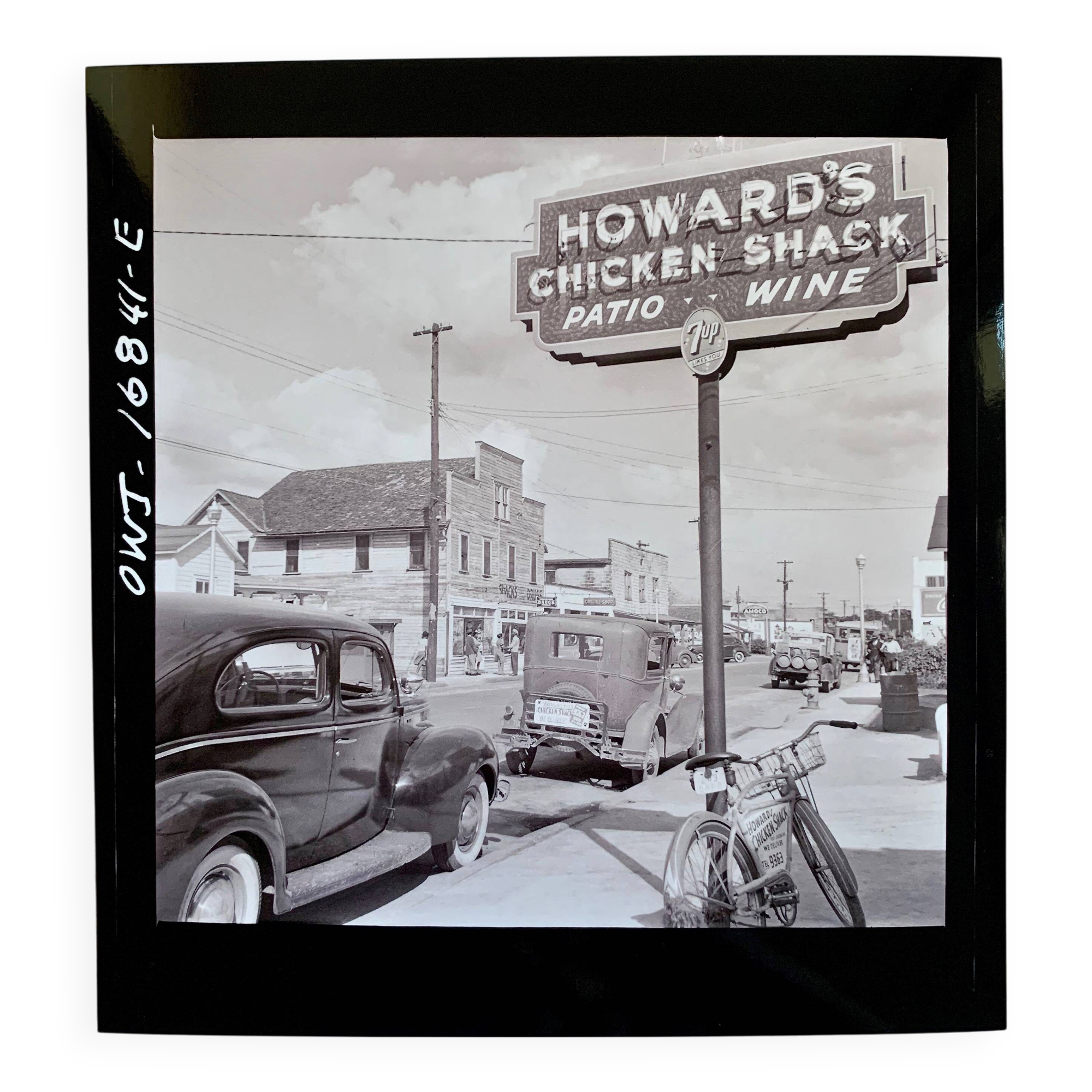 Art photography "Daytona Beach, 1943 – America in the Window"