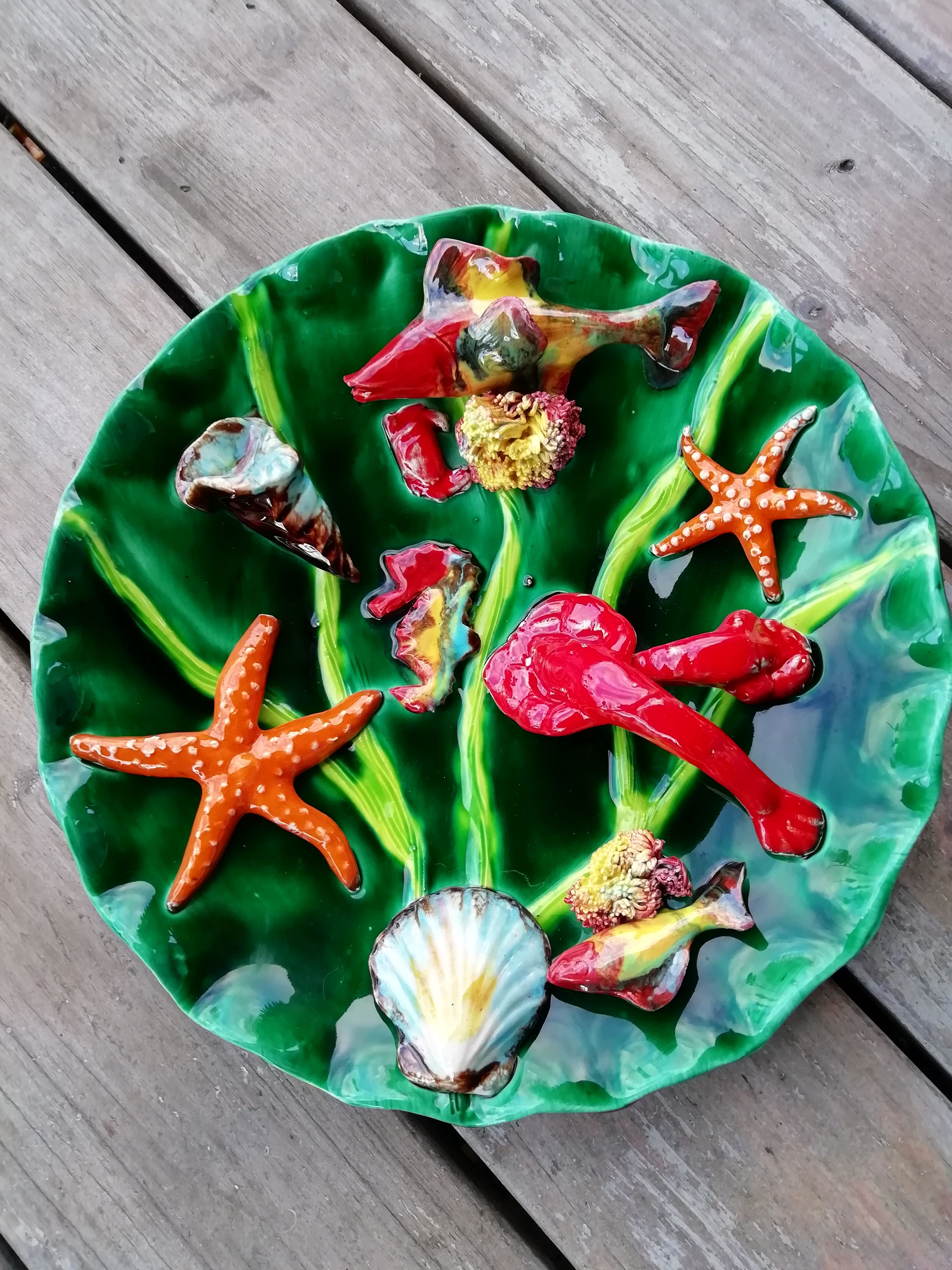 Wall plate marine animals