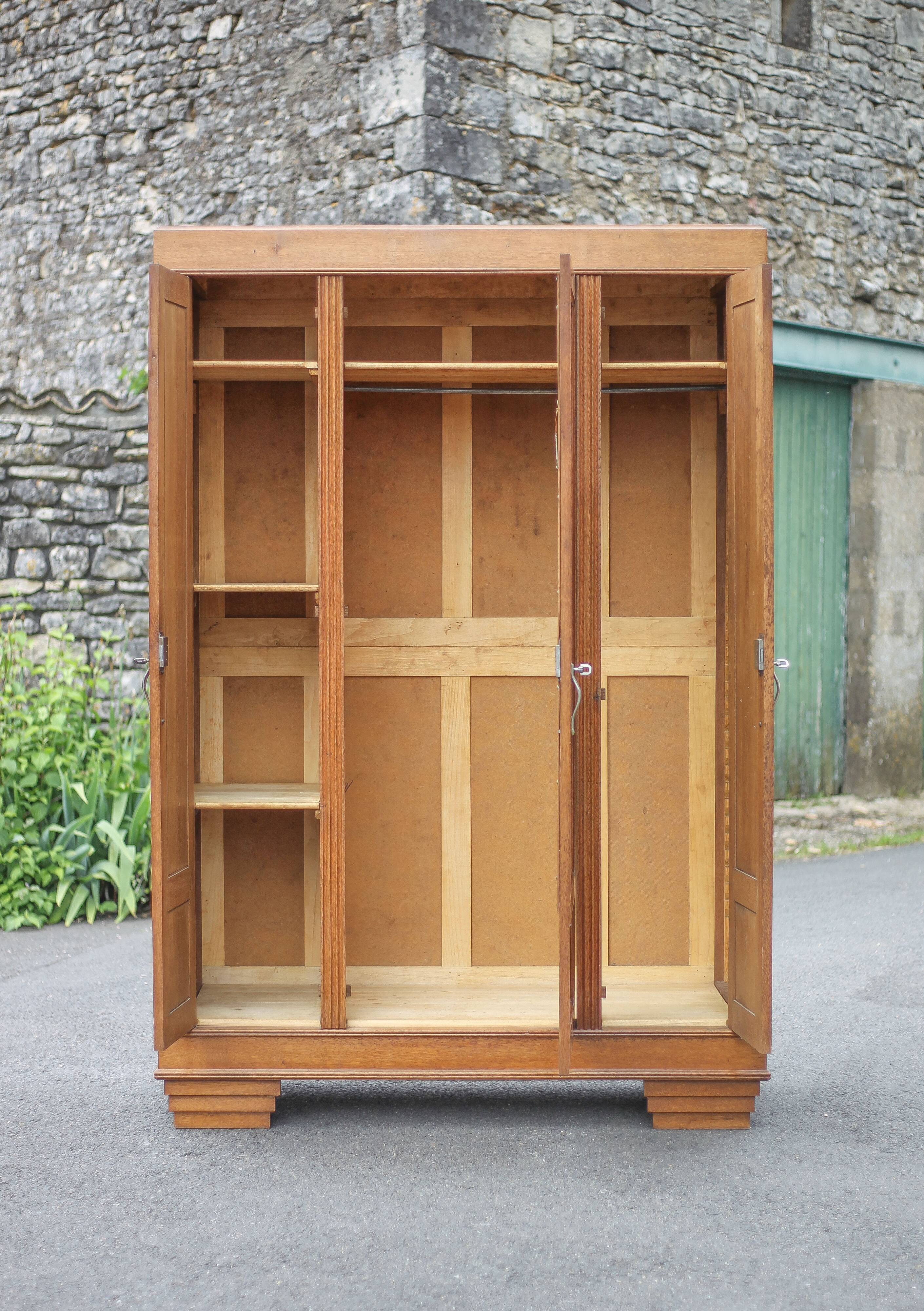 Art Deco wooden cabinet