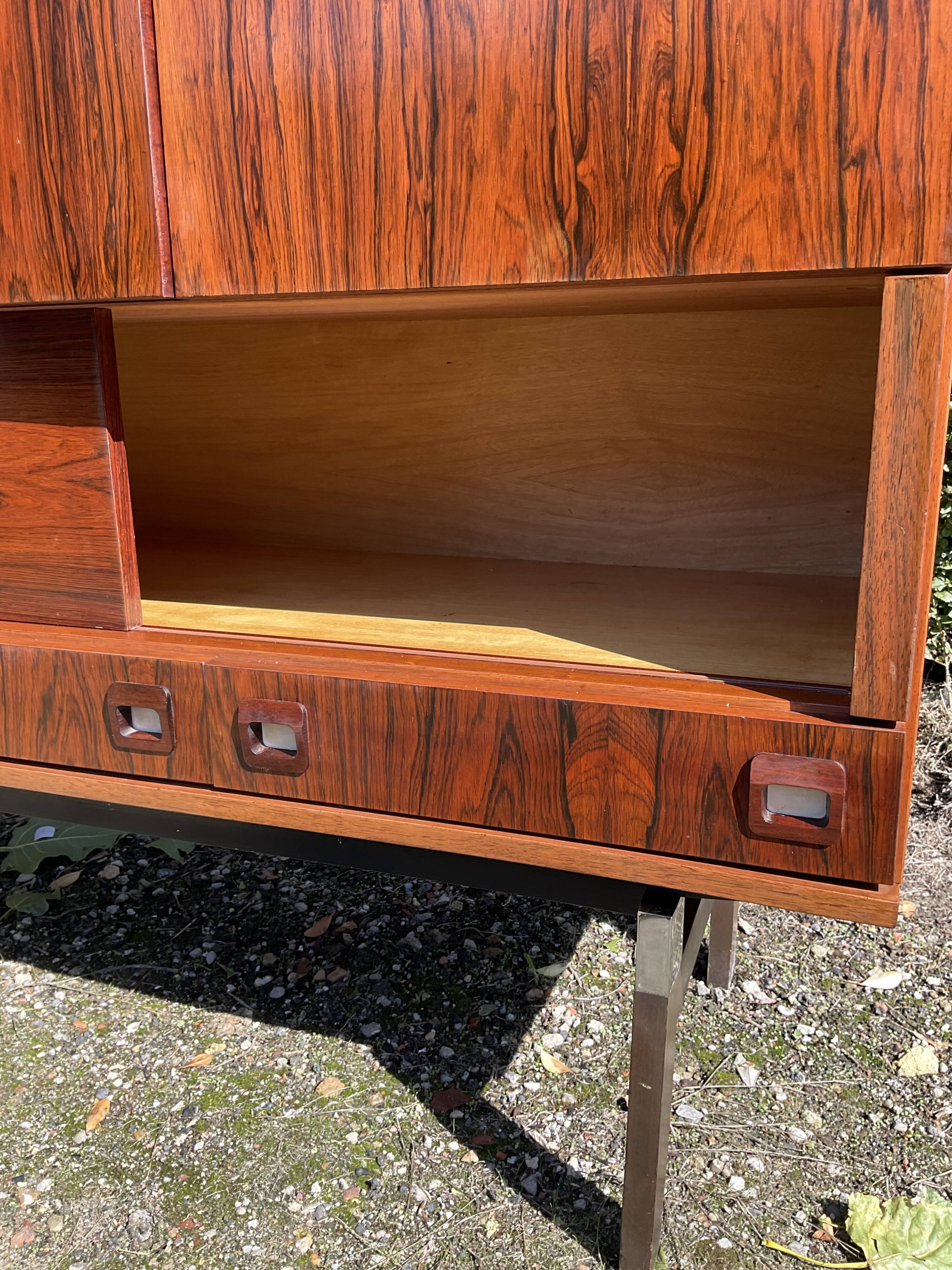 Scandinavian rosewood row from the 60s