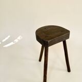 Tripod stool, late 19th century