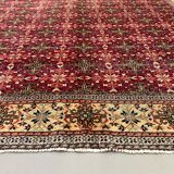 Vintage Turkish Rug 279x193 cm, Tribal Wool Carpet Large