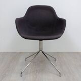 Palma chair from Offecct in dark gray fabric
