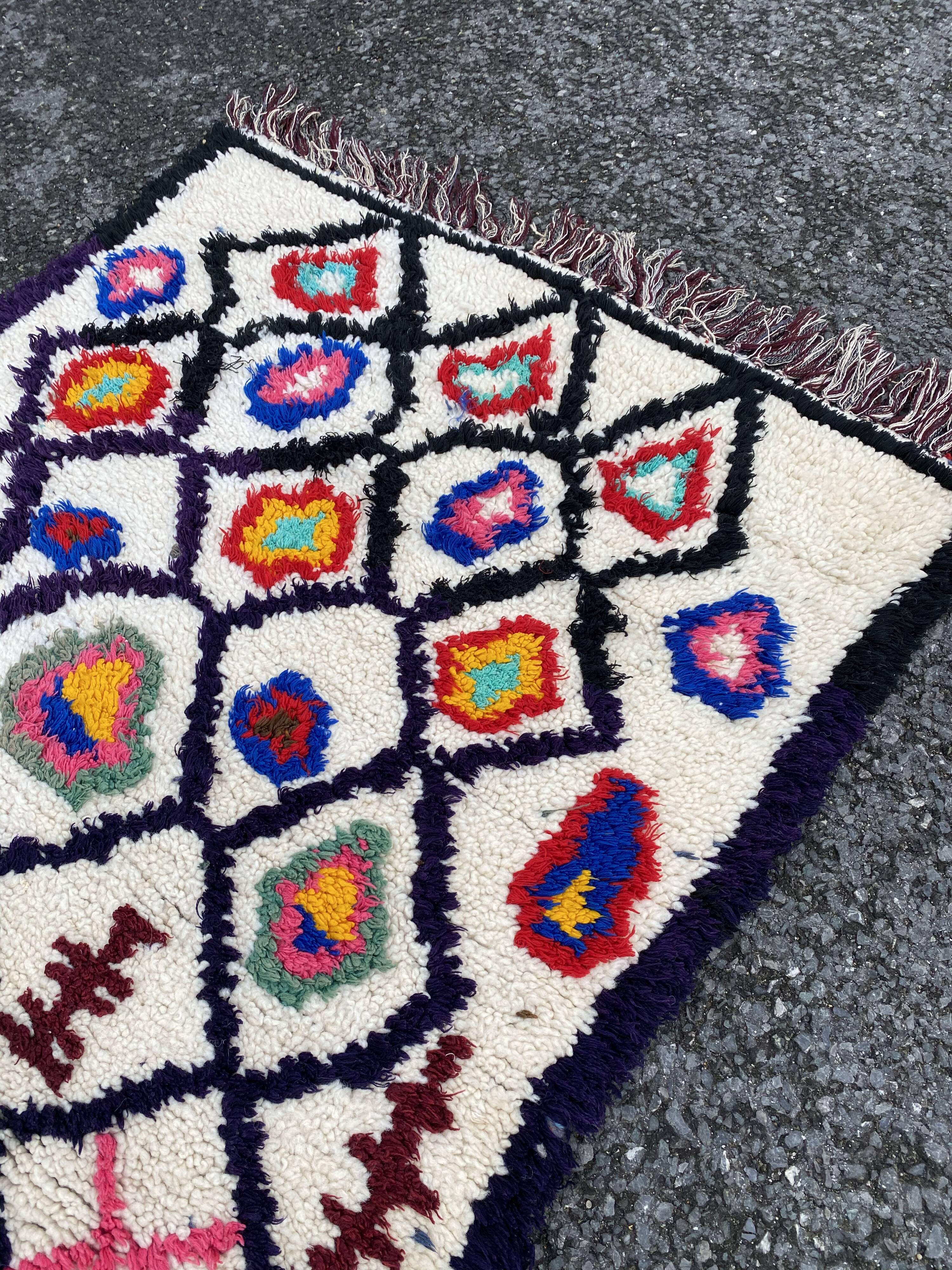 Azilal 80x245 cm corridor berber carpet