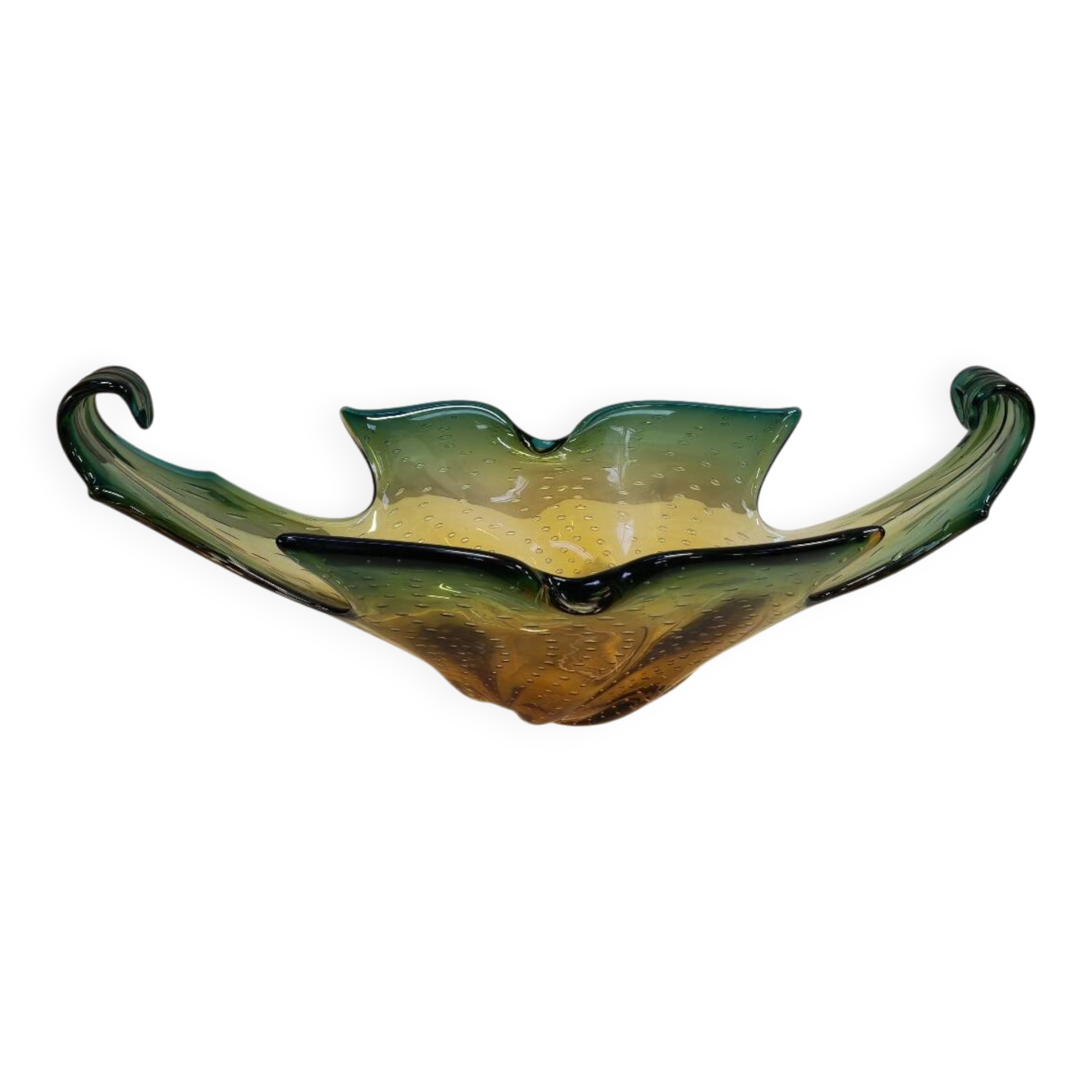 Stunning and Large Murano Glass Bowl/Centerpiece