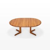 Extendable Dining Table in Solid Oak by Niels O. Møller, 1960s