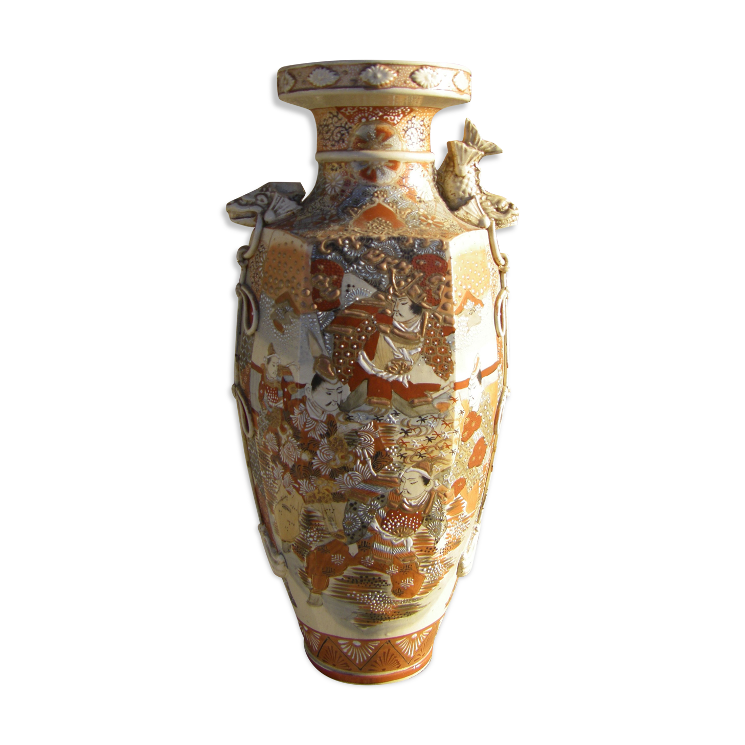 Vase en porcelaine imari