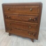 Vintage dresser compass feet 50s