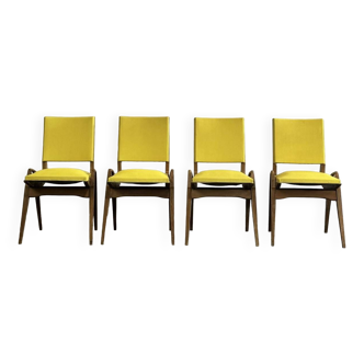Set of 4 Maurice Pré chairs