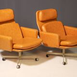 Vintage Lounge Chairs by Kovona | Czechoslovakia, 1970s